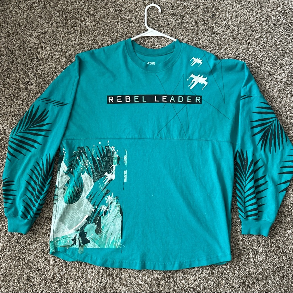 Disney teal Star Wars spirit jersey L